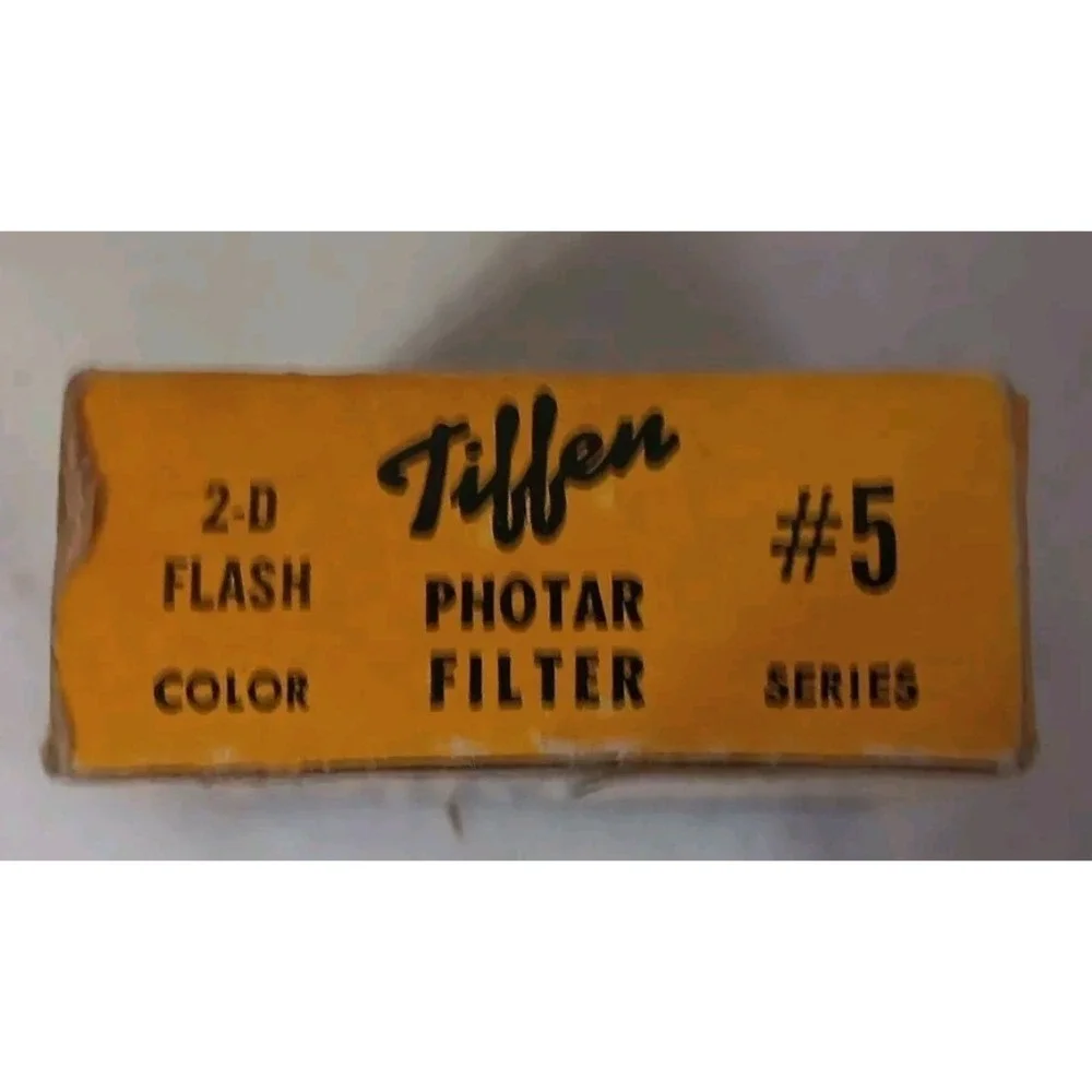 Vtg Tiffen Photar Photographic Filter Color Correction #5 Filter Selecter‎